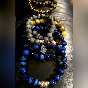 Healing Stone Crystal Bracelets